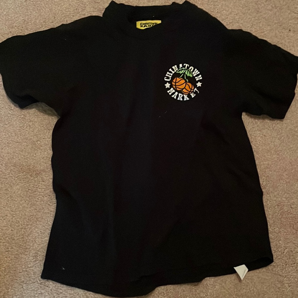 China Town Market “keeping the game fresh tee” black and barley used